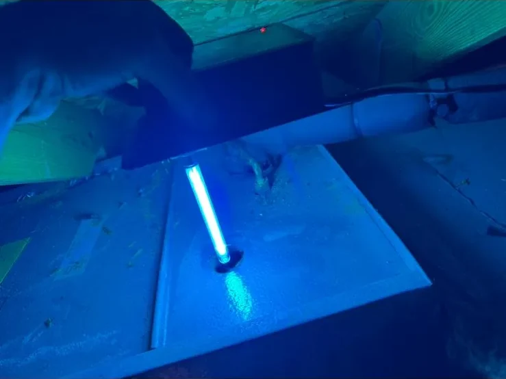 UV Air-Purification Light Installation
